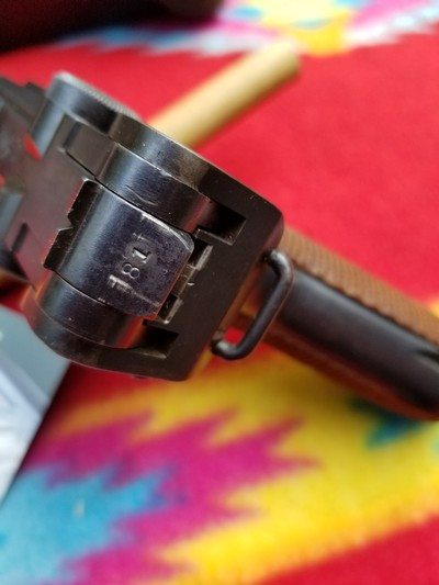 Luger 1918,DWM with holster - Image 9 of 14