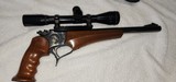 1990 Thompson Center Contender Super 14 .223 Rem .30-30 Win 14