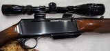 1977 BROWNING BAR I 7MM REM MAGNUM W/ SCOPE LAST YEAR OF UPPER RECIEVER SERIAL NUMBER VERY NICE LOOK! - 4 of 18