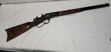 WINCHESTER 1873 1 OF ONLY 20 MADE VERY RARE 44-40 24KT GOLD INLAY ENGRAVED LOOK (BLUED)