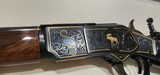 WINCHESTER 1873 1 OF ONLY 20 MADE VERY RARE 44-40 24KT GOLD INLAY ENGRAVED LOOK (BLUED) - 15 of 20