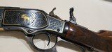 WINCHESTER 1873 1 OF ONLY 20 MADE VERY RARE 44-40 24KT GOLD INLAY ENGRAVED LOOK (BLUED) - 14 of 20