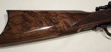 WINCHESTER 1873 1 OF ONLY 20 MADE VERY RARE 44-40 24KT GOLD INLAY ENGRAVED LOOK (BLUED) - 3 of 20
