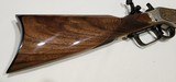 WINCHESTER 1873 1 OF ONLY 20 MADE VERY RARE 44-40 GOLD INLAY ENGRAVED LOOK (NICKLE) - 3 of 20