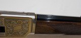 WINCHESTER 1873 1 OF ONLY 20 MADE VERY RARE 44-40 GOLD INLAY ENGRAVED LOOK (NICKLE) - 10 of 20