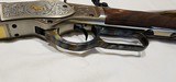 WINCHESTER 1873 1 OF ONLY 20 MADE VERY RARE 44-40 GOLD INLAY ENGRAVED LOOK (NICKLE) - 19 of 20