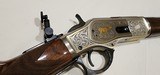 WINCHESTER 1873 1 OF ONLY 20 MADE VERY RARE 44-40 GOLD INLAY ENGRAVED LOOK (NICKLE) - 5 of 20