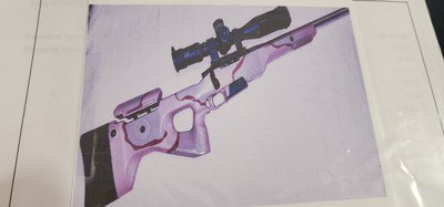CURTIS CUSTOM II AXIOM ACTION 6MM CREEDMOOR PRC RIFLE KMW SENTINEL STOCK TRIGGER TECH LOOK! - Image 1 of 19