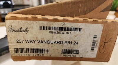 RARE 2006 NWTF BANQUET GUN OF THE YEAR WEATHERBY .257 WBY MAGNUM VANGUARD IN ORIGINAL BOX - Image 15 of 15