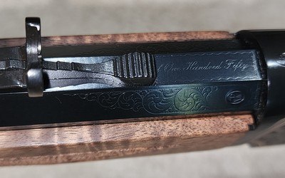 STUNNING PAIR OF Model 1873 150th Anniversary WINCHESTERS 44-40 #79 AND #80 OF ONLY 150 MADE FOR 2023 SHOTSHOW VERY RARE - Image 5 of 20