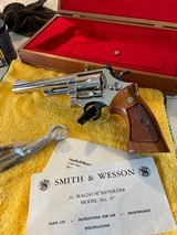 S&W Model 57-6” Nickel in Didplay Box