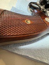 Smith and Wesson 1st year Model 57. 4” Nickel - 5 of 15