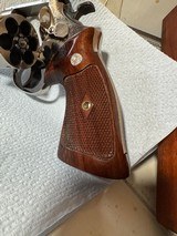 Smith and Wesson 1st year Model 57. 4” Nickel - 2 of 15