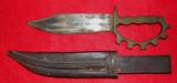  WW II Australian (US Ranger Knife) Brass Knuckle Knife - 3 of 4