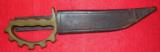 WW II Australian (US Ranger Knife) Brass Knuckle Knife - 1 of 4