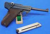 Swiss 1929 Standard Commercial Model Semi Auto Luger Pistol - 2 of 6