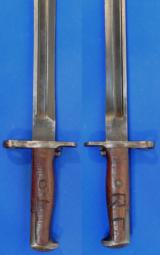 U.S. Model 1905 Bayonet with Leather Scabbard - 5 of 5