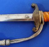 WWII German Army Officer’s Dagger with Scabbard & Knot - 5 of 6