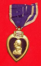 WW II U.S. Purple Heart (Numbered) - 1 of 4