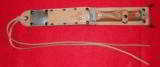 US WWII Leather M6 Scabbard with EK Fighting Knife (copy) - 2 of 3