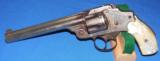 Smith & Wesson Safety Hammerless 3rd Model Revolver - 1 of 6