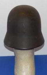 WWII German M.40 S/D Helmet with Chinstrap - 6 of 11