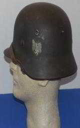 WWII German M.40 S/D Helmet with Chinstrap - 1 of 11