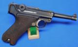 German P.08 Luger Pistol with Police Markings, Holster & 2 Mags - 3 of 10