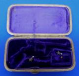 Belgian Pinfire Pocket Revolver with Fitted Case - 5 of 10