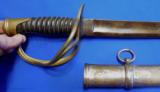 US Civil War Ames Model 1840 Heavy (Dragoon) Calvary Saber - 7 of 8