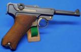 German DWM P.08 Luger Pistol with Holster & 2 Matching Mags - 6 of 13