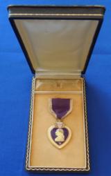 U.S. Purple Heart with Case,
(Battle of the Bulge)
- 6 of 9