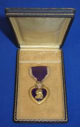 U.S. Purple Heart with Case,
(Battle of the Bulge)
- 1 of 9