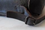 original WWII Japanese Naval Type 90 Double Barrel Flare Pistol Holster “Rare”. - 12 of 12