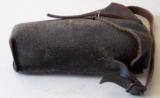 original WWII Japanese Naval Type 90 Double Barrel Flare Pistol Holster “Rare”. - 9 of 12