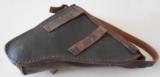original WWII Japanese Naval Type 90 Double Barrel Flare Pistol Holster “Rare”. - 10 of 12