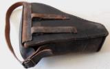original WWII Japanese Naval Type 90 Double Barrel Flare Pistol Holster “Rare”. - 11 of 12