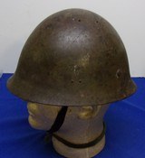 WWII Japanese Type 90 Steel Helmet with Liner - 2 of 9