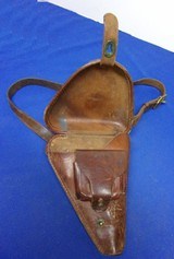 Japanese Type 14 Nambu Clamshell Holster with Shoulder Strap - 3 of 7