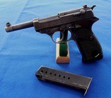 German P.38 Semi-Auto Pistol with Matching Magazine 1st Var. code ac/42 - 1 of 6
