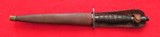 British WWII F&S Ribbed and Beaded Third Pattern Fighting Knife - 2 of 9
