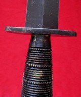 British WWII F&S Ribbed and Beaded Third Pattern Fighting Knife - 5 of 9