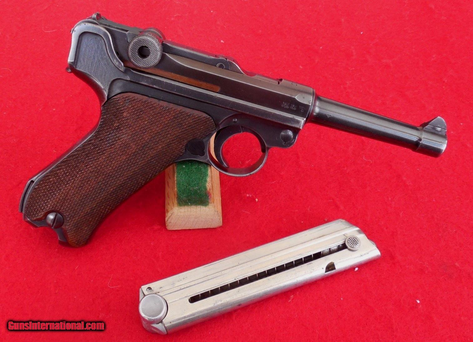 WWII German Navy P08 Luger 