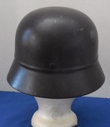 German M35 Combat Luftschutz Beaded Helmet - 7 of 8