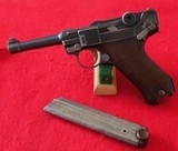 Scarce DWM "Safe & Loaded" 1923 Commercial Model Luger Pistol - 1 of 6