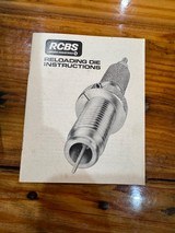RCBS .17 Ackley Hornet Complete Die Set w/ Form & Trim Dies Omark Era - 3 of 6