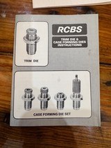 RCBS .17 Ackley Hornet Complete Die Set w/ Form & Trim Dies Omark Era - 4 of 6