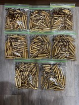 .257 Weatherby Magnum Brass – 385 Pieces – NEW Factory Primed – Weatherby Headstamp