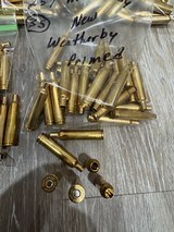 .257 Weatherby Magnum Brass – 385 Pieces – NEW Factory Primed – Weatherby Headstamp - Image 2 of 2