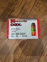 Hornady DGX .416 Caliber (.416